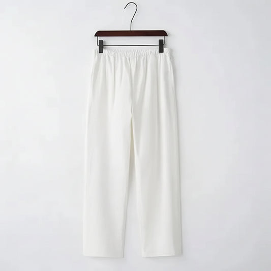 ARCADEN PORTOFINO WIDE LINEN TROUSER