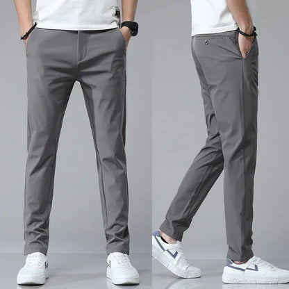 2024 Spring Summer Ultra-Thin Men'S Stretch Slim Straight Casual Pants High Quality Fashion Breathable Golf Sports Trousers